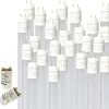 Null 25x T8 LED Glas Röhre Tube Leuchtstoffröhre Inkl. LED Starter 120cm Neutralweiß 25