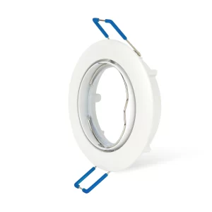 Null Einbaurahmen Antik (Bronze) Schwenkbar Rund, Flach, Aluminium, Metalclip Befestigung ( 242809 ) 17