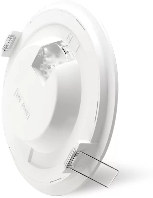 Braytron 12W LED Panel Deckenleuchte Einbauleuchte Kaltweiß 6500K 910 Lumen Rund Eingebauter Trafo 7