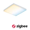 Paulmann LED Panel Smart Home Zigbee Velora Eckig 225x225mm Tunable White Weiß Matt Dimmbar 79824 23