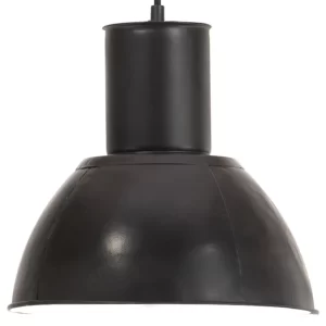 VidaXL Hängelampe 25 W Schwarz Rund 48 Cm E27 13
