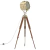 VidaXL Stativlampe Massivholz Mango 165 Cm 2
