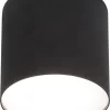 Null Moderne Spot Lampe Decke Schwarz Ø13cm GU10 POINT 10