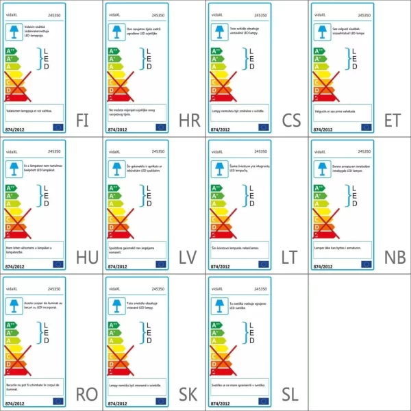 VidaXL Spiegelleuchte 8 W Kaltweiß 7