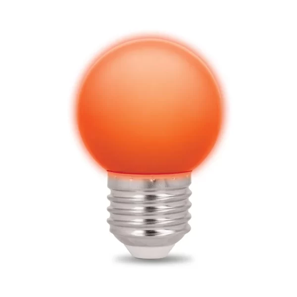 Null 15x 2W LED E27 G45 Glühbirnen LED Farbige Glühbirnen Lampe Für Haus Dekoration Rot 3