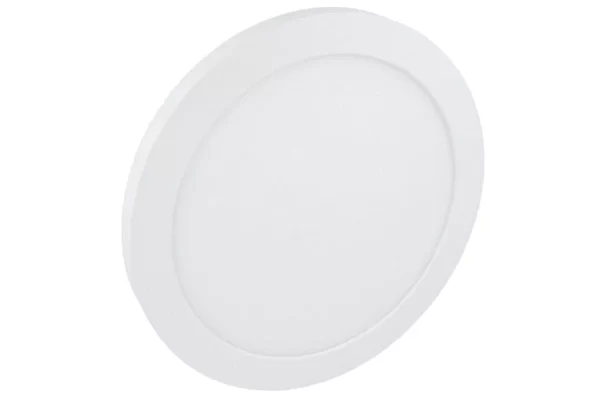Led-line 18W LED Panel Aura Easy Fix Dimmbar IP20 Einbau Strahler Aufputz Spot Einbauleuchte Warmweiß 2700K Deckenleuchte Rund Ohne Rahmen 8