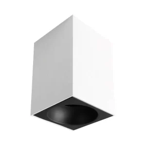 Braytron Deckenleuchte SPOTLIGHT Aufbaustrahler Aufbauleuchte Downlight Deckenlampe Weiß Rund Mit GU10 Fassung Ohne Leuchtmittel 11