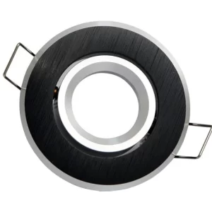Led-line Einbaustrahler RØ60mm Bohrloch Schwenkbar 35° Alu Gold Brushed GU5.3 Fassung Für LED 35mm 13