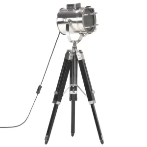VidaXL Stativlampe Schwarz Mango Massivholz 97 Cm 15
