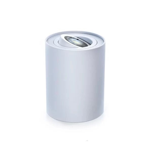 Braytron Deckenleuchte GAMA-SS Aufbaustrahler Aufputz 80x80mm Schwenkbar 45° Eckig Weiß Mit GU10 Fassung 3