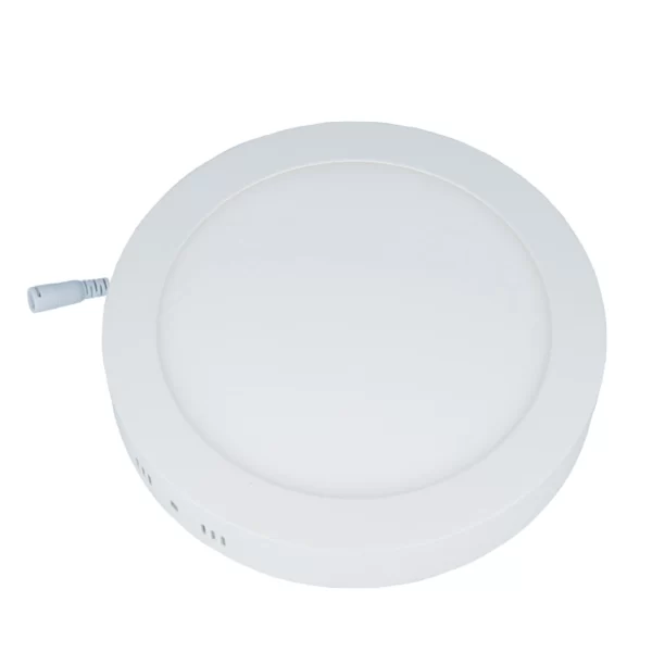 Braytron 12w LED Aufputz Deckenleuchte Deckenlampe Panel-Aufbau Rund Ø 180mm Neutralweiß 6